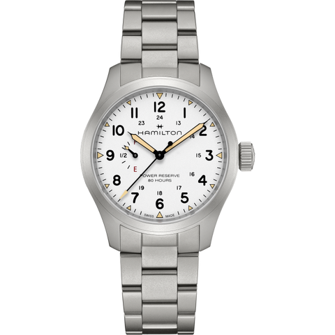 Hamilton H69509110 Watch - Khaki Field Mechanical Power Reserve