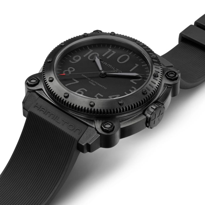 Hamilton H78505332 Watch - Khaki Navy BeLOWZERO Auto Limited Edition Below Zero Limited Edition Red [Limited Quantity] (Image