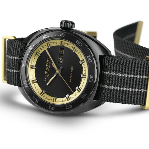 Hamilton H35425730 Watch - American Classic Pan Europ Day Date Auto (Image 9)