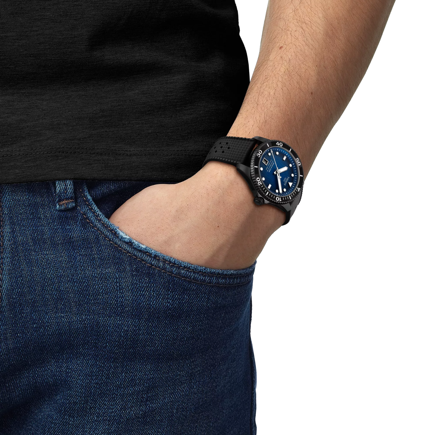 TISSOT T120.807.37.041.00 Watch - Swiss Automatic Movement Sapphire Crystal Water Resistant Elegant Design (Image 4)