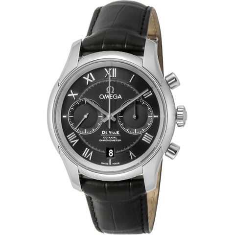 OMEGA 431.13.42.51.01.001 Watch - De Ville Hour Vision 5-Year Warranty Black [Parallel Import]