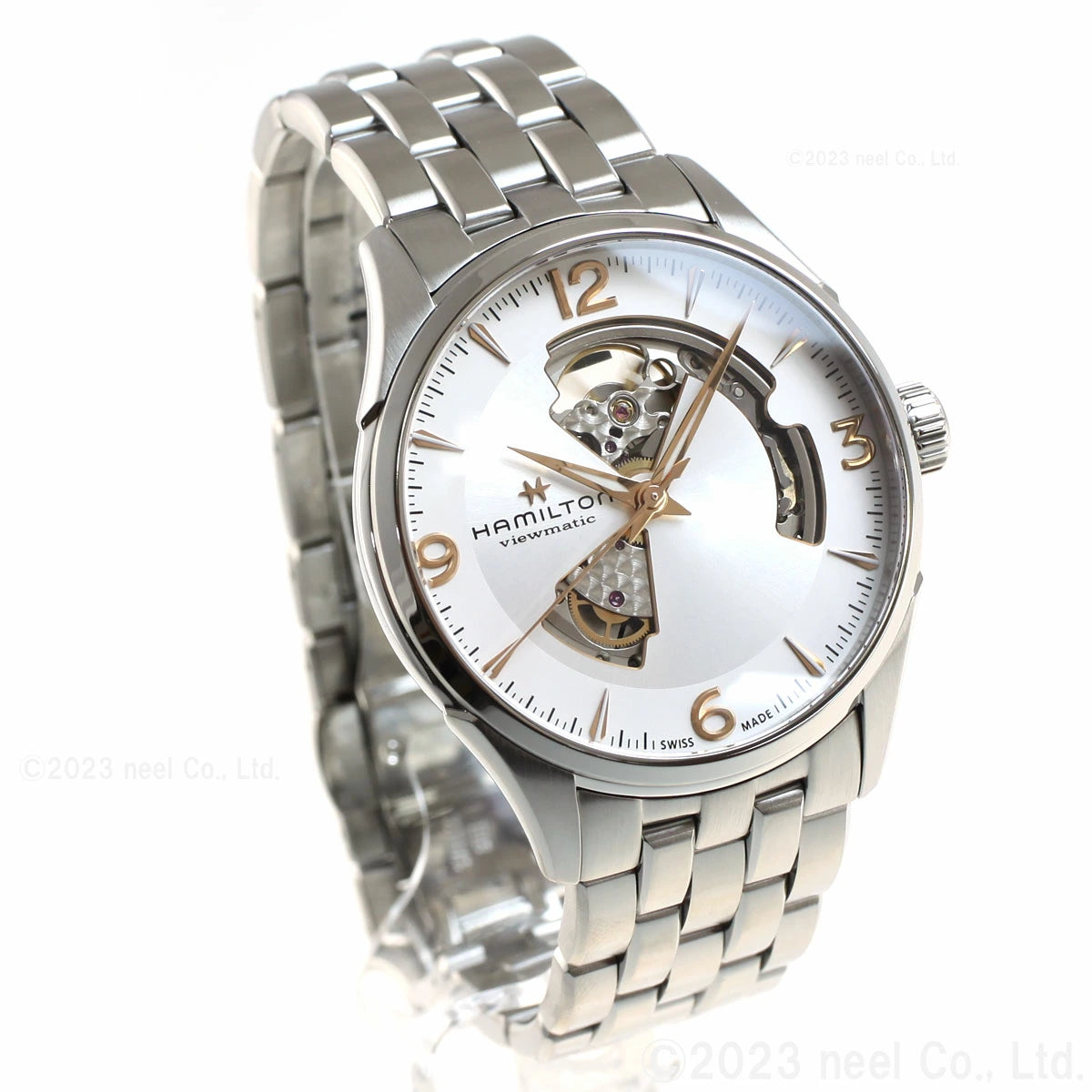 Hamilton H32705151 Watch - Jazzmaster Open Heart Auto (Image 8)