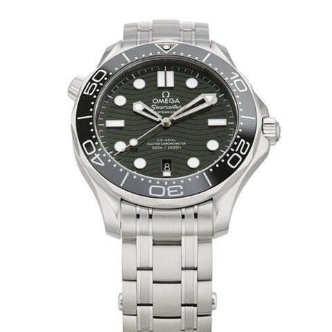 OMEGA 210.30.42.20.10.001 Watch - Seamaster Diver 300M 42mm Green Metal Parallel Import with 5-Year Warranty (Image 2)