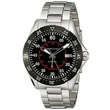 Hamilton H76755135 Watch - Khaki Aviation Khaki Pilot GMT Auto (Image 6)