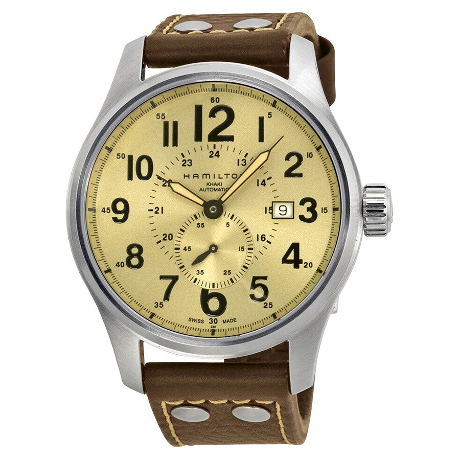 Hamilton H70655723 Watch - Khaki Field Khaki Officer Auto (Image 2)