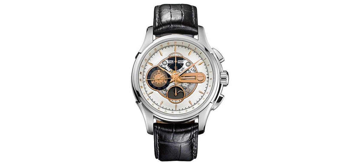 Hamilton H32696731 Watch - Jazzmaster Jazzmaster Moonphase Auto Chrono (Image 4)