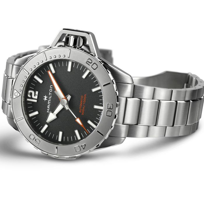 Hamilton H77815130 Watch - Khaki Navy Openwater Auto (Image 3)