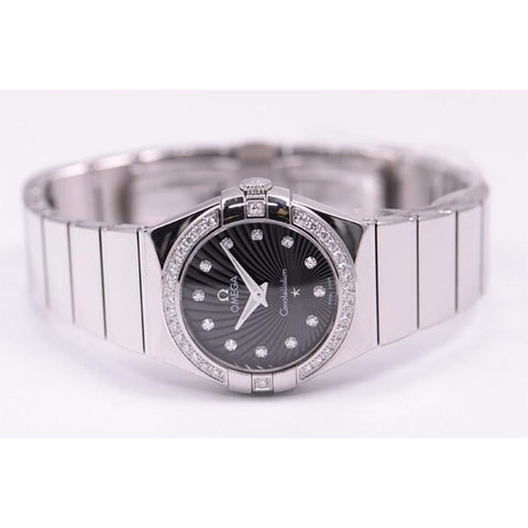 OMEGA Constellation 5-Year Warranty Black 123.15.27.60.51.002 [Parallel Import]