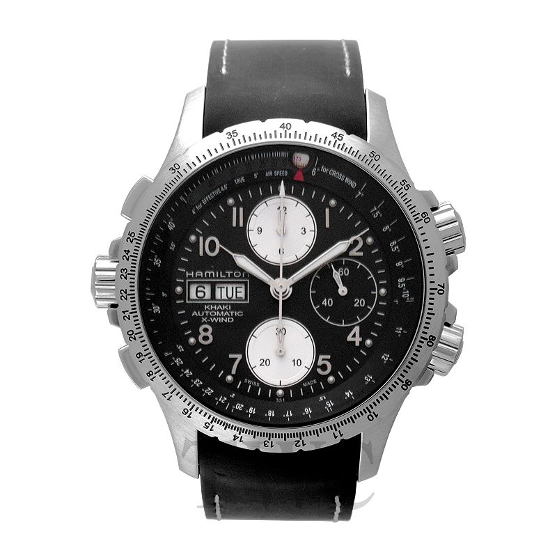 Hamilton H77616333 Watch - Khaki Aviation X-Wind Auto Chrono (Image 3)