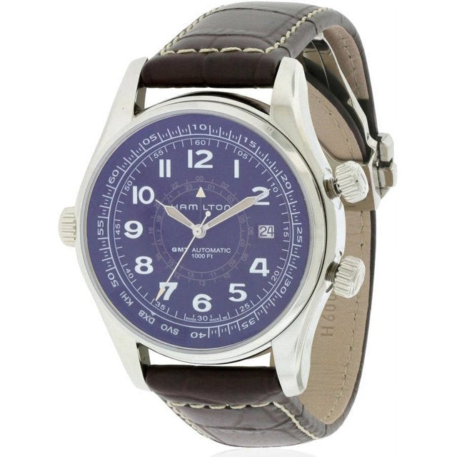 Hamilton H77505535 Watch - Khaki Navy Khaki UTC Auto (Image 3)