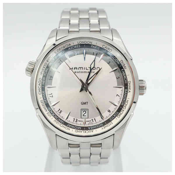 Hamilton H32605151 Watch - Jazzmaster Jazzmaster GMT Auto (Image 2)