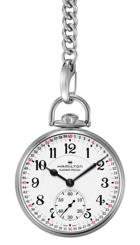 Hamilton H40819110 Watch - American Classic RailRoad Pocket Watch | Limited Edition