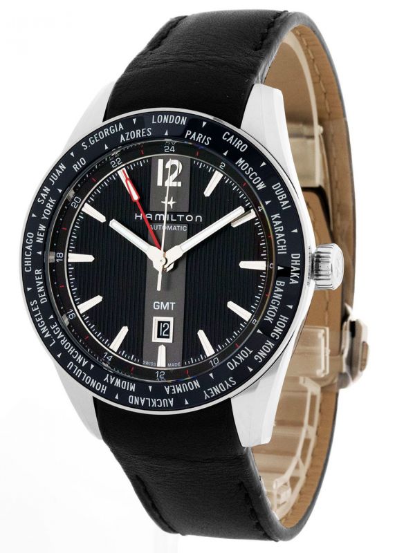Hamilton H43725731 Watch - Broadway GMT Limited Edition (Image 2)