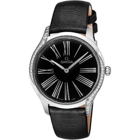 OMEGA 428.17.39.60.01.001 Watch - De Ville Tresor 5-Year Warranty Black [Parallel Import]