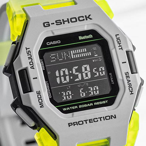CASIO GD-B500MW-8JF Watch - 【Bluetooth-equipped Watch】G-SHOCK Virtual Mix Series Light Gray (Image 4)