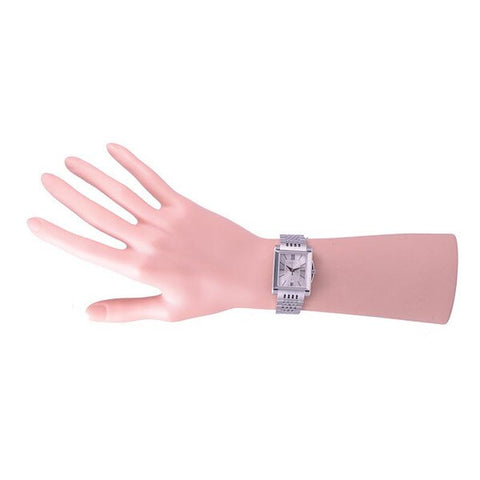 GUCCI Rectangle 2-Year Warranty Silver YA138501 [Parallel Import]