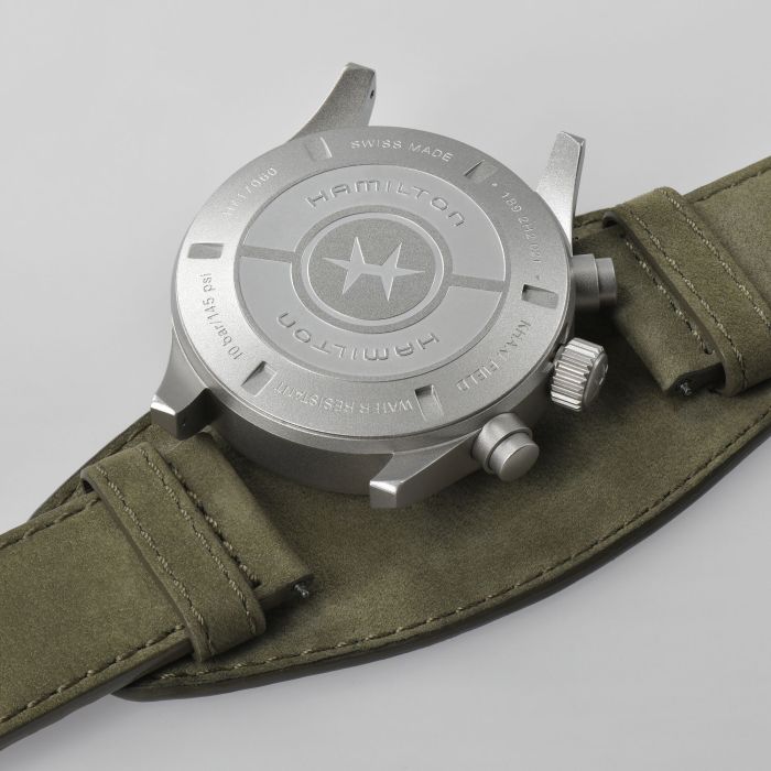 Hamilton H71706830 Watch - Khaki Field Auto Chrono (Image 4)
