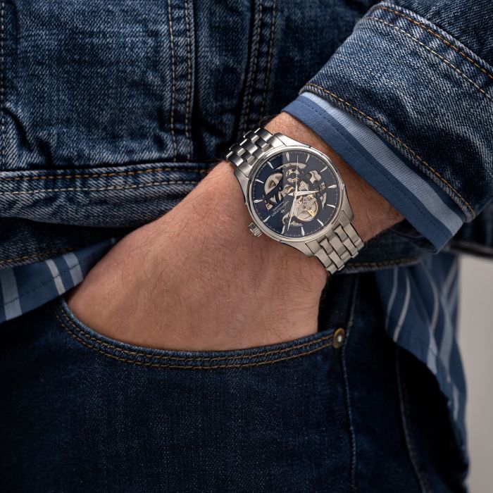 Hamilton H42535141 Watch - Jazzmaster Skeleton Auto (Image 5)