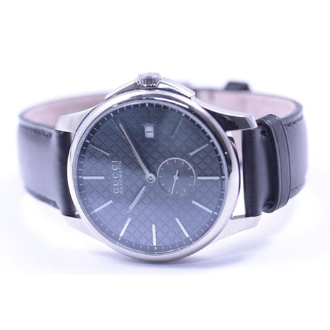 GUCCI G-Timeless 2-Year Warranty YA126319 Black [Parallel Import]