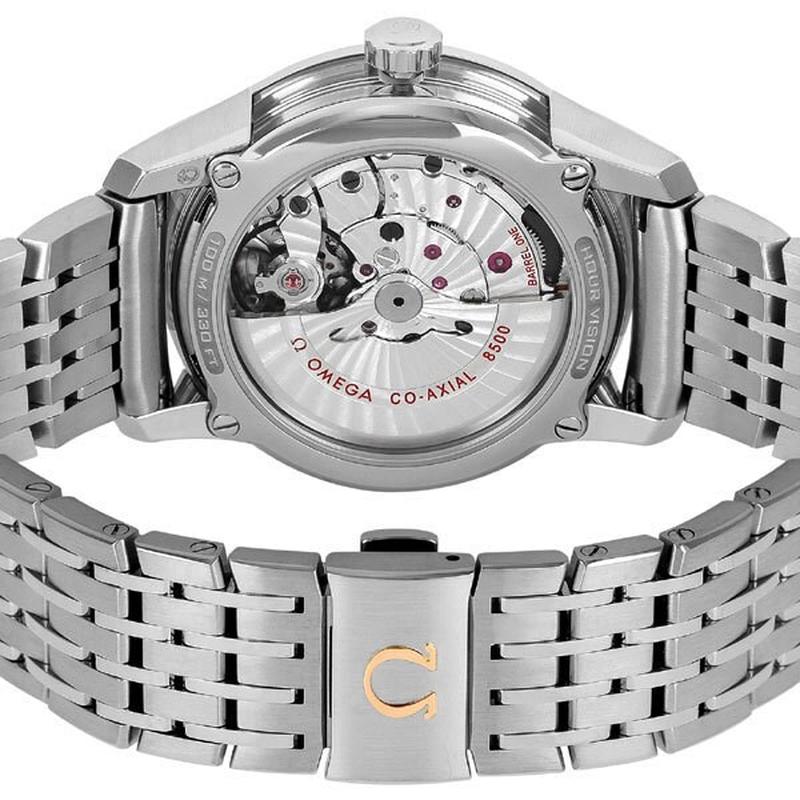 OMEGA 431.30.41.21.01.001 Watch - De Ville Hour Vision Black Parallel Import 5-Year Warranty (Image 3)