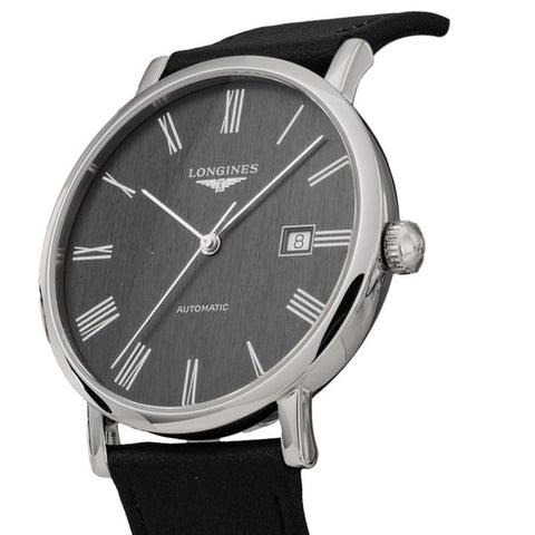 Longines Men's Leather Belt Watch Parallel Import with 2-Year Warranty L4.911.4.71.2