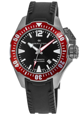 Hamilton H77725335 Watch - Khaki Navy OPENWATER AUTO