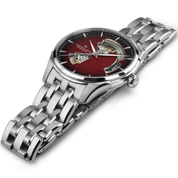 Hamilton H32675170 Watch - Jazzmaster Open Heart Auto (Image 6)
