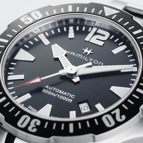 Hamilton H77605135 Watch - Khaki Navy OPENWATER AUTO (Image 4)