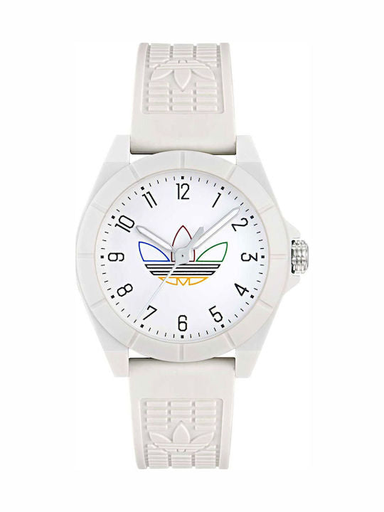 ADIDAS AOST24570 Watch - PROJECT FOUR White Sneakers with 1 Year Warranty for Ultimate Comfort and Style, Genuine Product