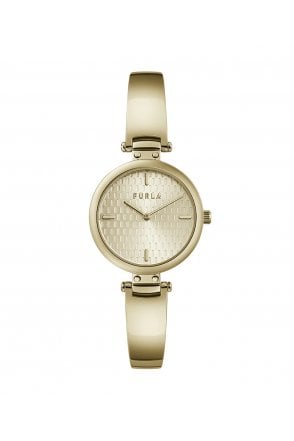 FURLA WW00018006L2 Watch - New Pin Gold Elegant Design, 2 Year Warranty, Authentic Quality, Perfect for Everyday Use