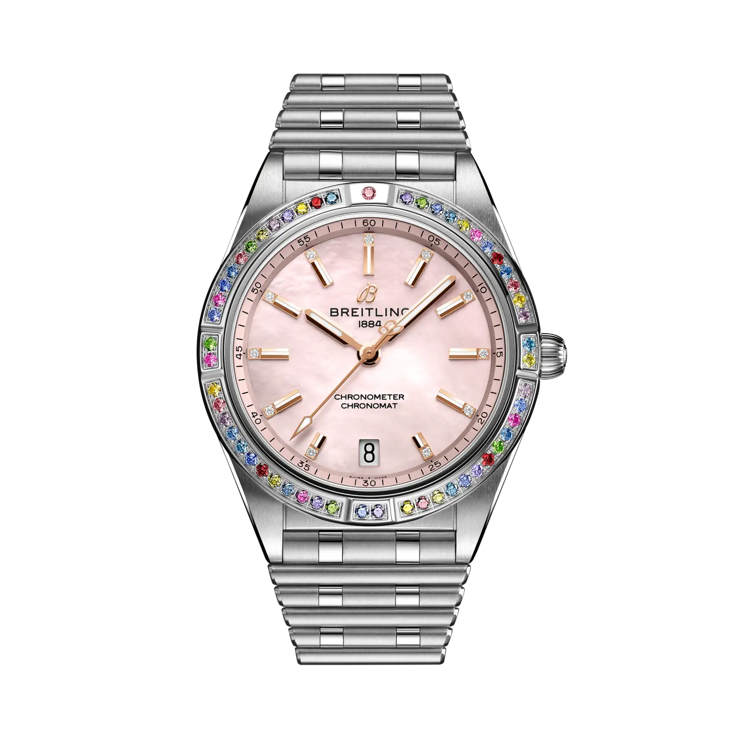 BREITLING G10380BB1K1G1 Watch - Swiss Automatic Movement Chronograph Sapphire Crystal Water Resistant 100m