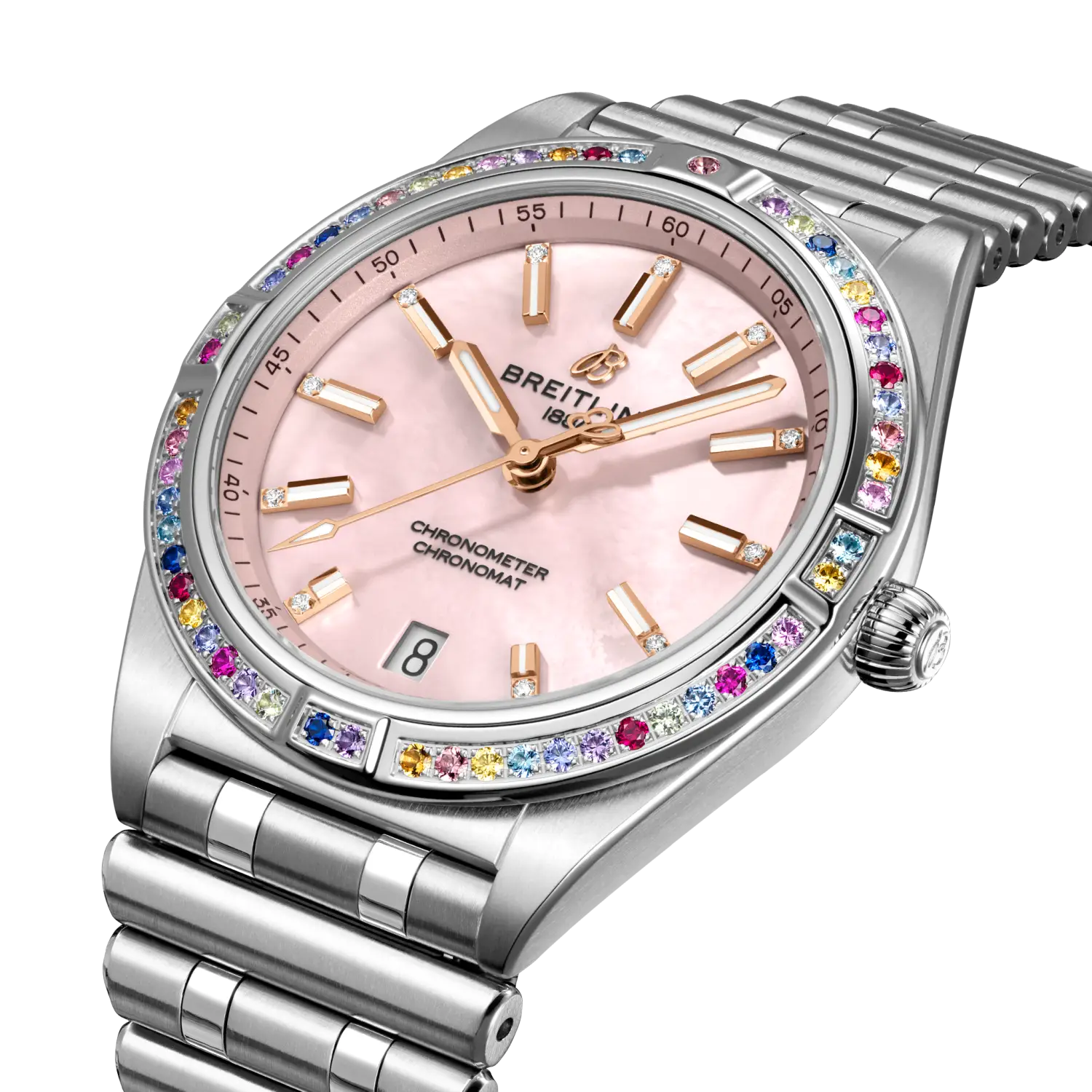 BREITLING G10380BB1K1G1 Watch - Swiss Automatic Movement Chronograph Sapphire Crystal Water Resistant 100m (Image 2)