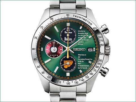 THE BEATLES x RUBBER SOUL 60th Anniversary Official Collaboration Watch Limited Edition