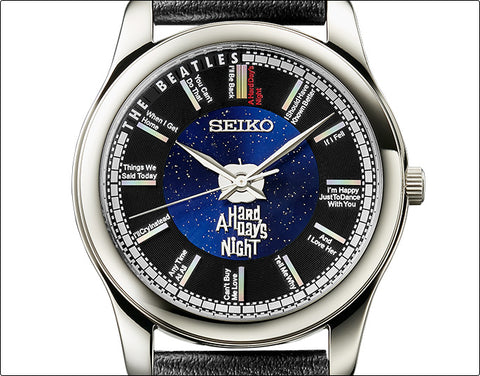 The Beatles x A Hard Day's Night 60th Anniversary Watch - Leather Band Edition