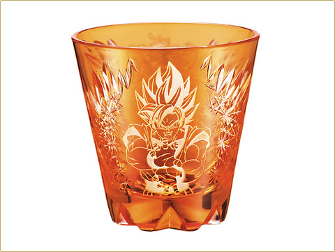 Dragon Ball Z x Son Goku Edo Kiriko Glass Collaboration Limited Edition