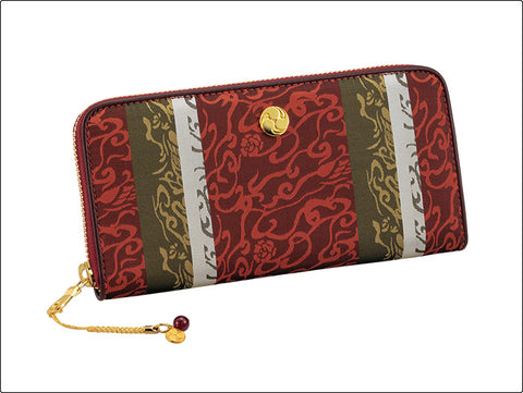 PREMICO x Touken Ranbu -ONLINE- x Japanese Textiles Horikawa Kunihiro Collaboration Long Wallet