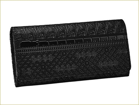 JNR D51 Steam Locomotive x Edo Sagemono Long Wallet