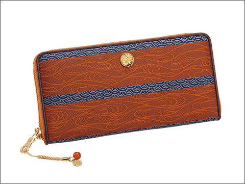 PREMICO x Touken Ranbu -ONLINE- Midare Toushirou Japanese Textile Long Wallet Vol.4
