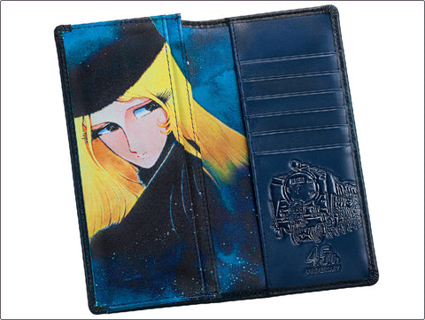Galaxy Express 999 x Maetel 45th Anniversary Gradation Leather Wallet