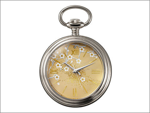 PREMICO x Touken Ranbu ONLINE Heshikiri Hasebe Kanazawa Kaga Makie Pocket Watch
