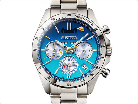 ONE PIECE x Shinkansen Setouchi Blue Go Collaboration Watch Limited Edition