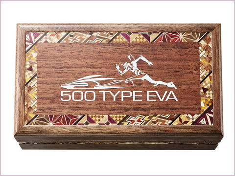 Neon Genesis Evangelion x Shinkansen 500 TYPE EVA Hakone Marquetry Music Box Limited Edition
