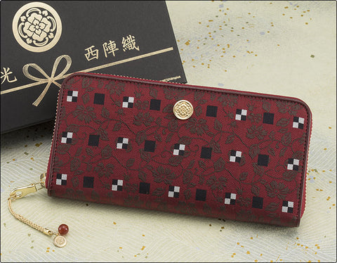 PREMICO x Touken Ranbu -ONLINE- Doutanuki Masakuni Japanese Textile Long Wallet