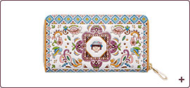 Chibi Maruko-chan x Asakusa Bunko Long Wallet