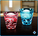 That Time I Got Reincarnated as a Slime x Milim (Crimson) Edo Kiriko Glass Collaboration