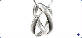 My Beautiful Man Double Ring Necklace
