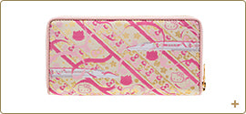 Hello Kitty x Shinkansen Finale Commemorative Nishijin-ori Wallet Limited Edition