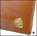 Detective Conan x Toru Amuro Model British Bridle Leather Long Wallet
