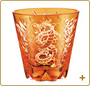 Dragon Ball Z x Vegeta Edo Kiriko Glass Collaboration