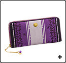 PREMICO x Touken Ranbu ONLINE Tonbokiri Long Wallet Collaboration - Japanese Textile Series Vol.6